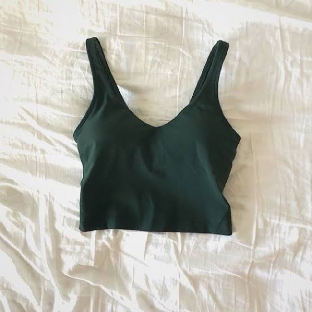 lululemon athletica rainforest Green align Tank sz2